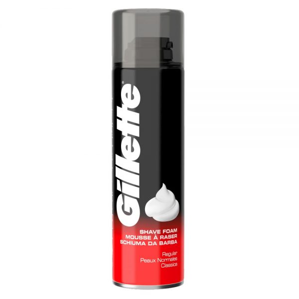 Gillette Classic Men’s Shaving Foam Regular 200ml